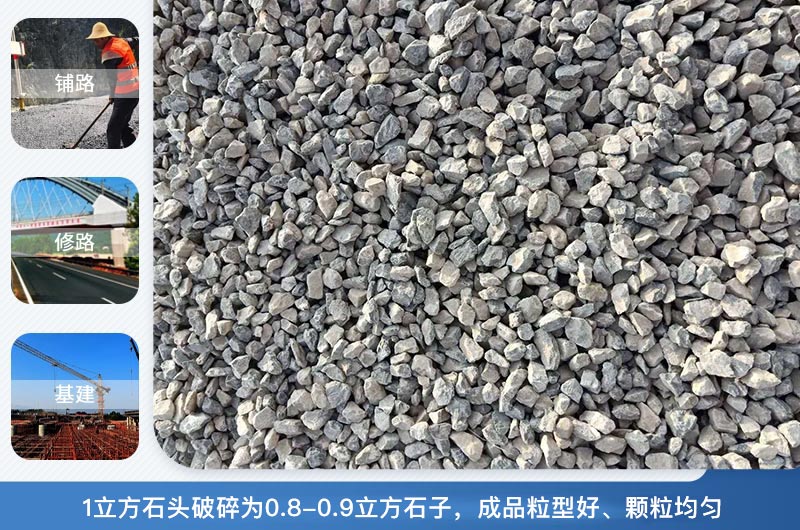 1立方石頭破碎為多少立方？石頭破碎機(jī)有幾種？
