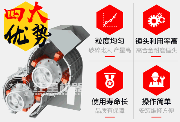 煤矸石粉碎機(jī)優(yōu)勢特點(diǎn)羅列
