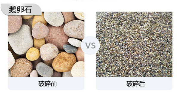 鵝卵石破碎能做石子嗎？會用到哪些設(shè)備？