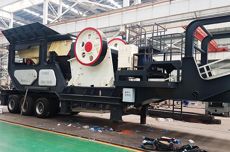 車載流動破碎石仔機，一體式作業(yè)，碎石更輕松