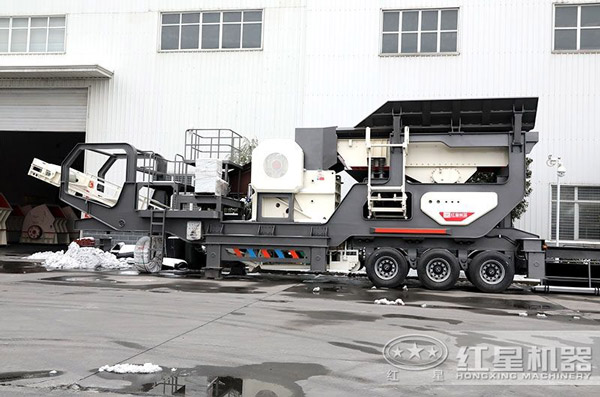 小型車式流動石子粉碎機，小巧輕便但不失專業(yè)